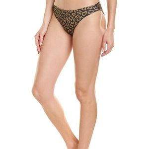 NWT Beach Riot cheetah swim bottoms